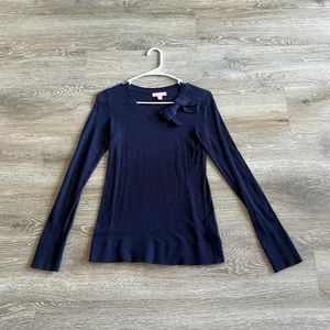 Navy Lilly Pulitzer Bow Sweater